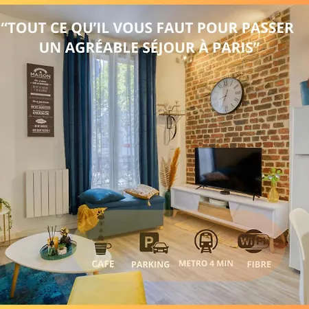 아파트 Escale A Paris Metro & Parking *
